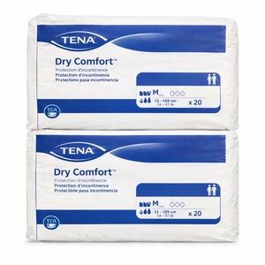Tena Dry Comfort Incontinence Underwear Size M 2 Pack (40 Total)